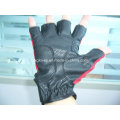 Half Finger Glove-Sport Glove-Bicycle Glove-Riding Glove-Weight Lifting Glove-Safety Glove